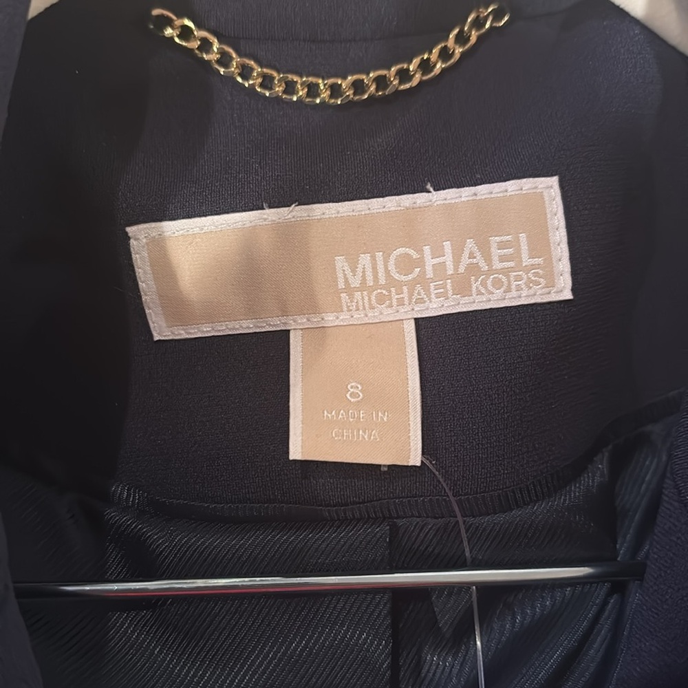 Michael Kors Navy Blazer - Picture 3 of 4